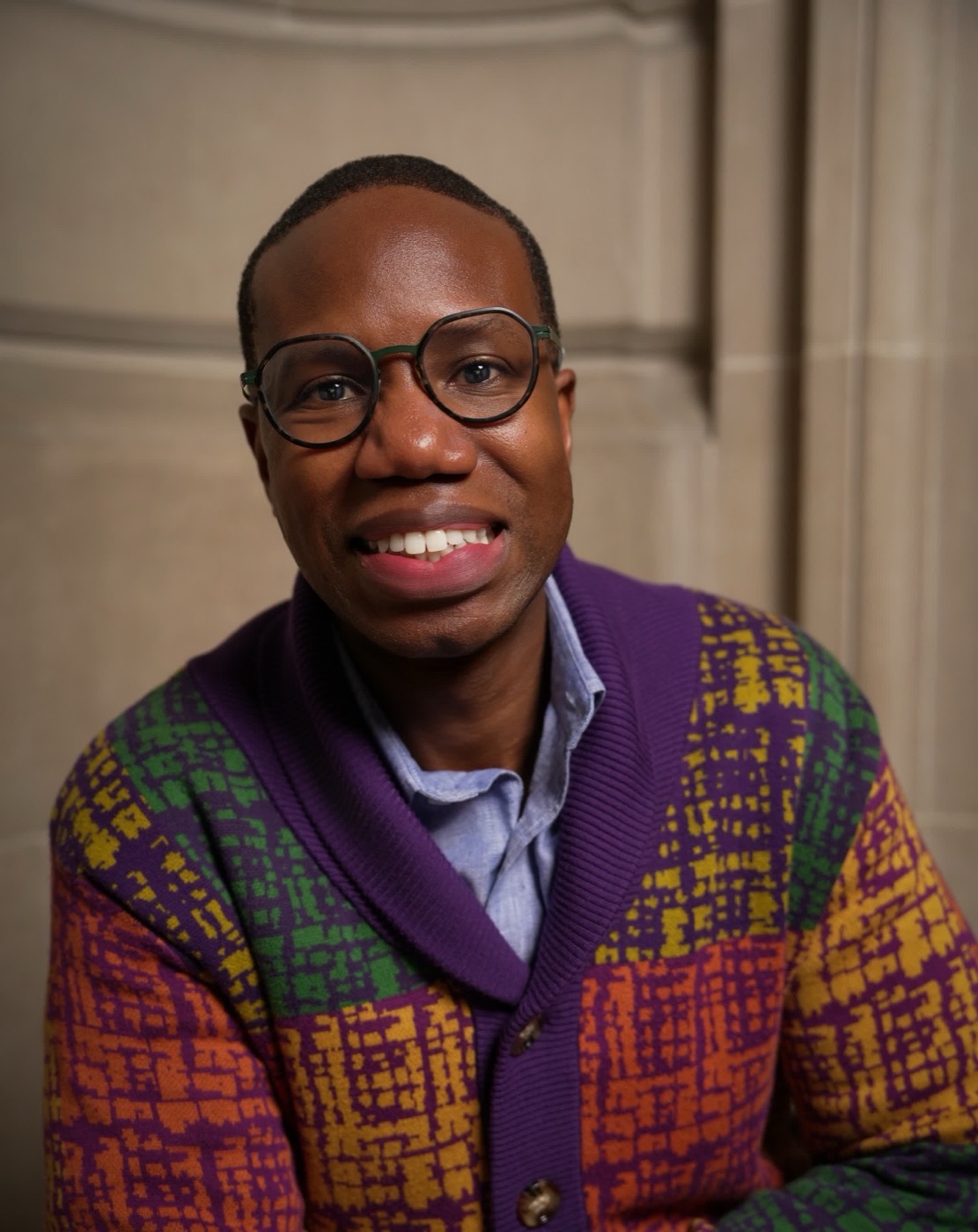 Tyrone Ross speaking at the Human X conference